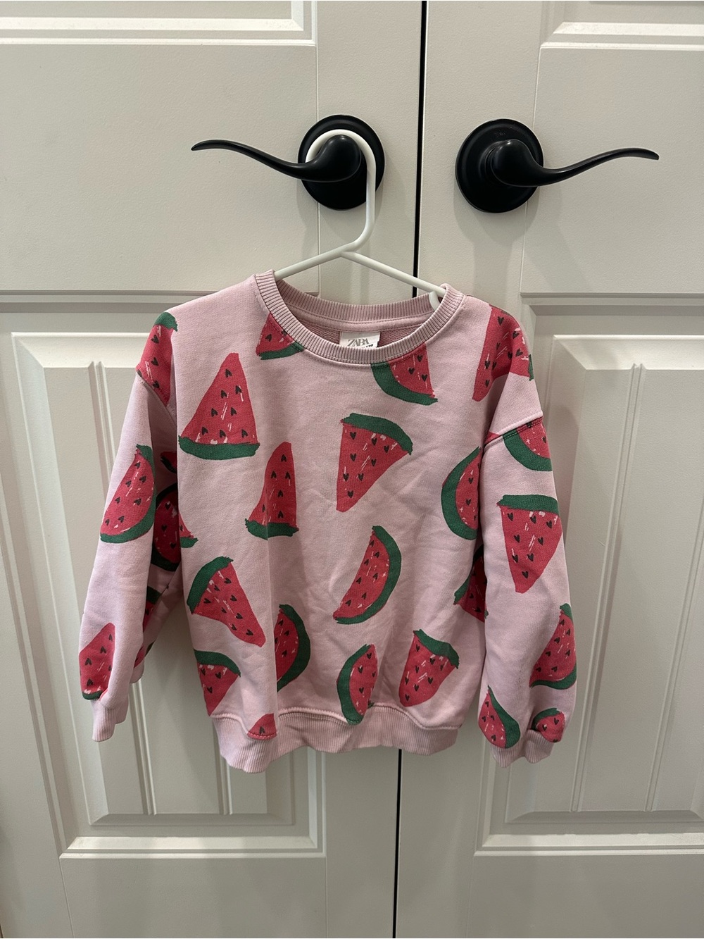Zara watermelon sweater